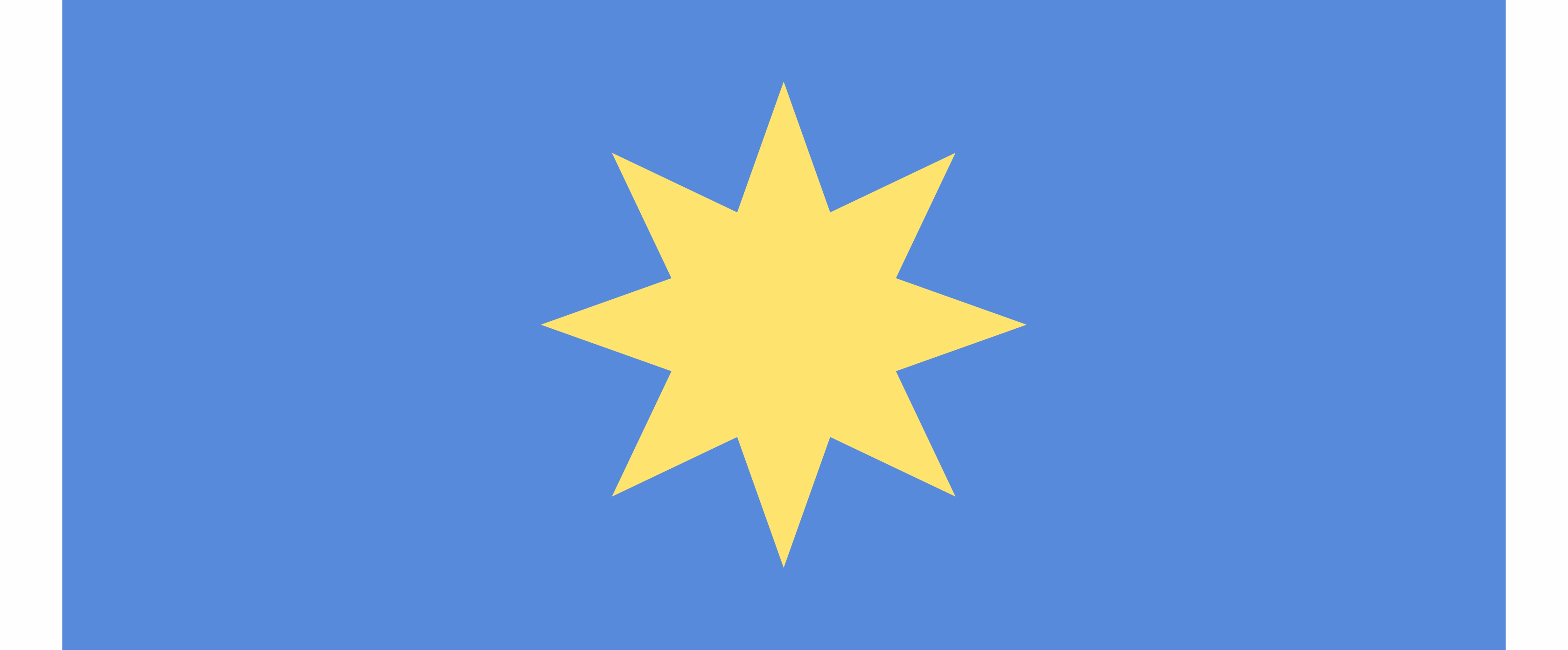 The flag of the Federation of Phantom Islands